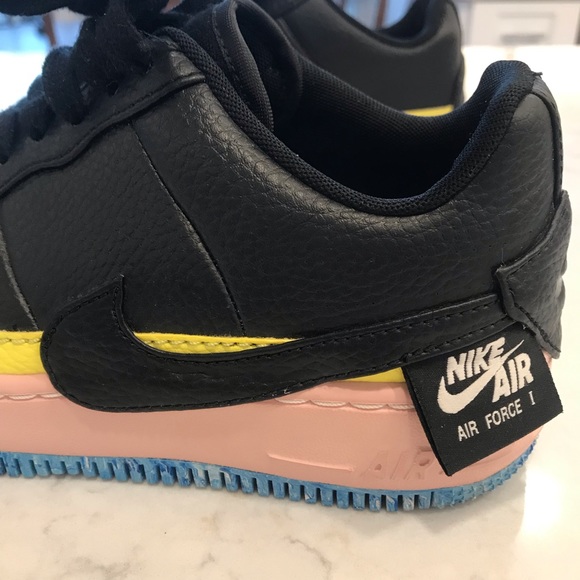 Nike Women’s Air Force 1 Jester ‘Black’ Size 7 - Picture 3 of 12